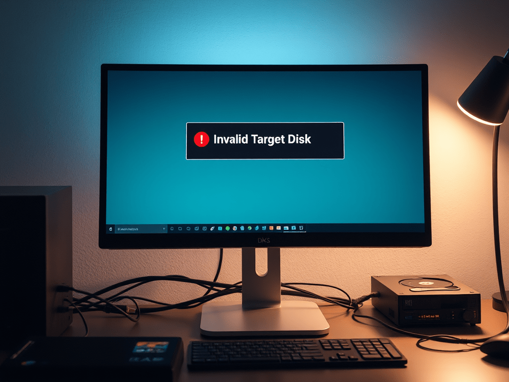 Why Cloning Fails? Conquering the “Invalid Target Disk” Error